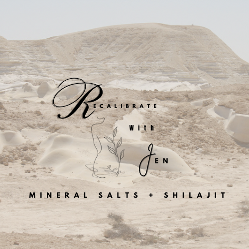 Makgadikgadi Mineral Salts + Shilajit blend