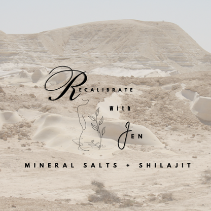 Makgadikgadi Mineral Salts + Shilajit blend
